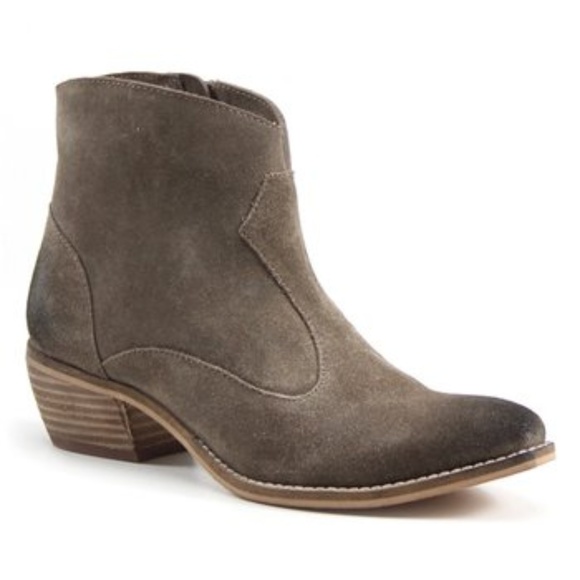Diba Shoes - Diba True Taupe Plentee Suede Boot